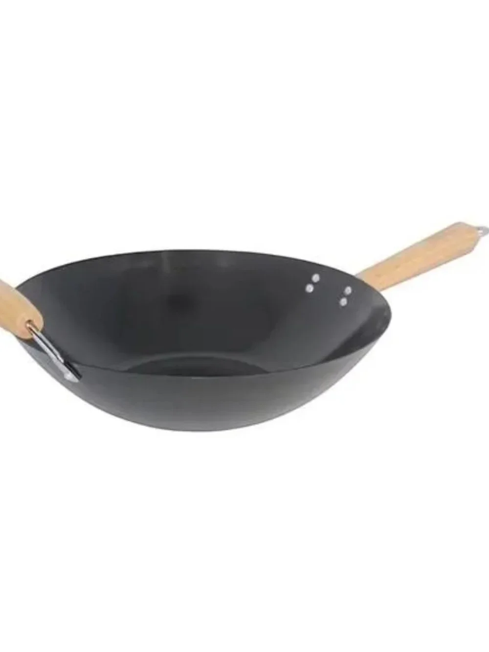 IMUSA 14” Light Cast Iron Wok w Double Handles